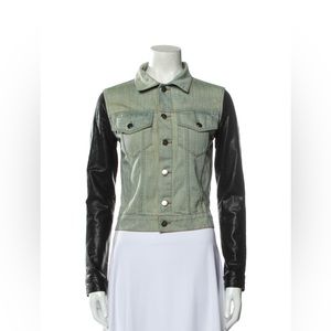 🌟SOLD🌟Alexander Wang denim leather jacket